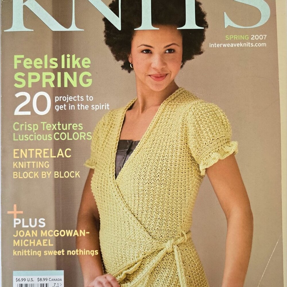 Interweave Knits Spring 2007 Magazine
